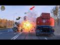 Moments Filmed Seconds Before Disaster | Idiots in Cars Compilation #17