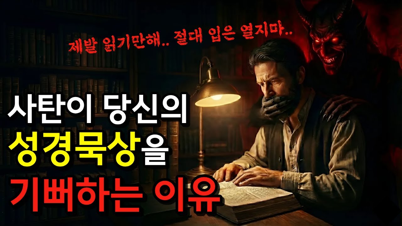 마귀가 기를 쓰고 당신의 입을 틀어막는 진짜 이유
