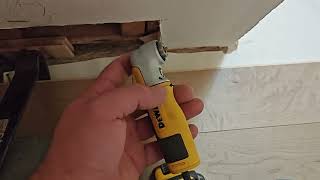 installing hardwood flooring against a wall