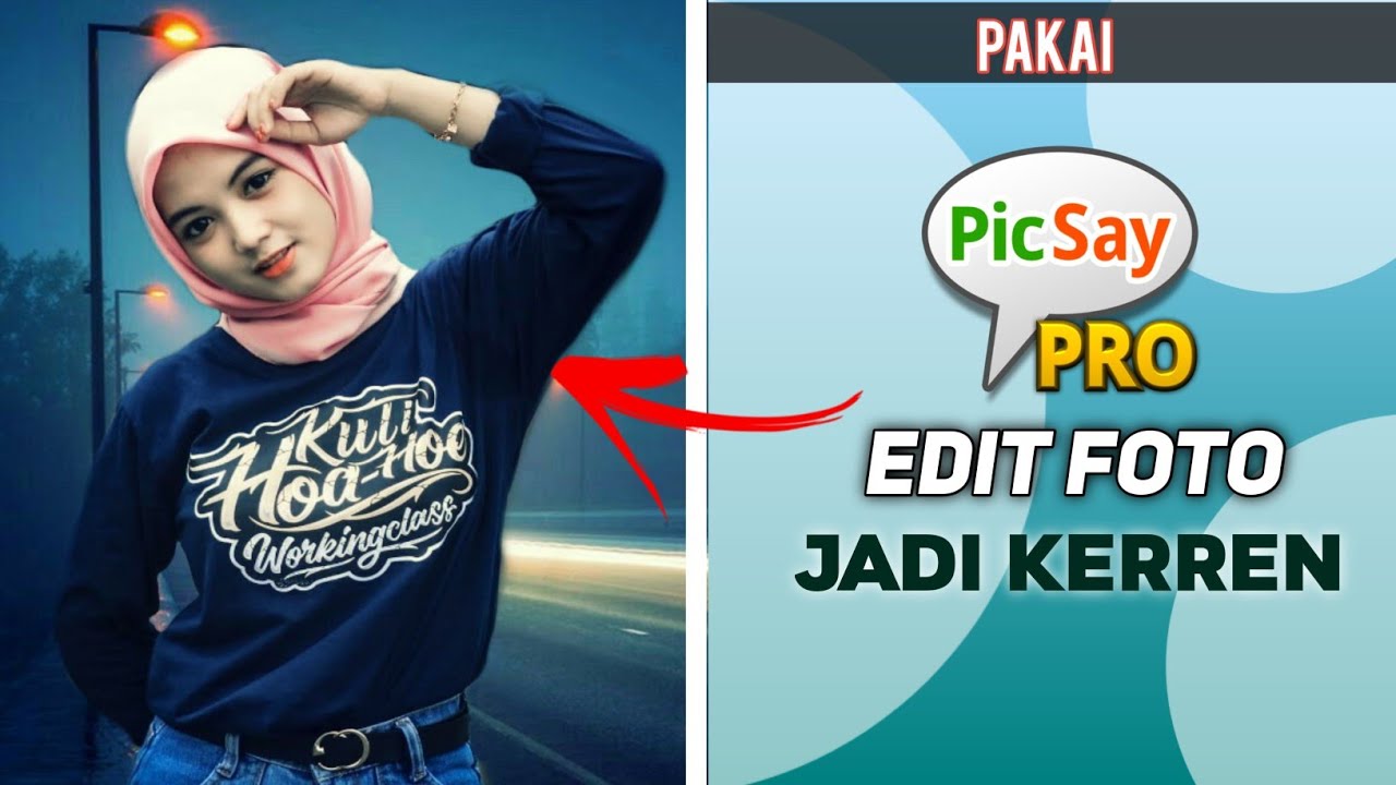 cara Edit foto pakai apk picsay pro 