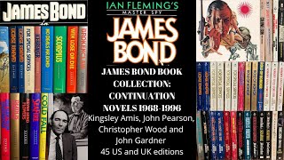 James Bond Book Collection Part Two: Continuation Novels 1968-1996
