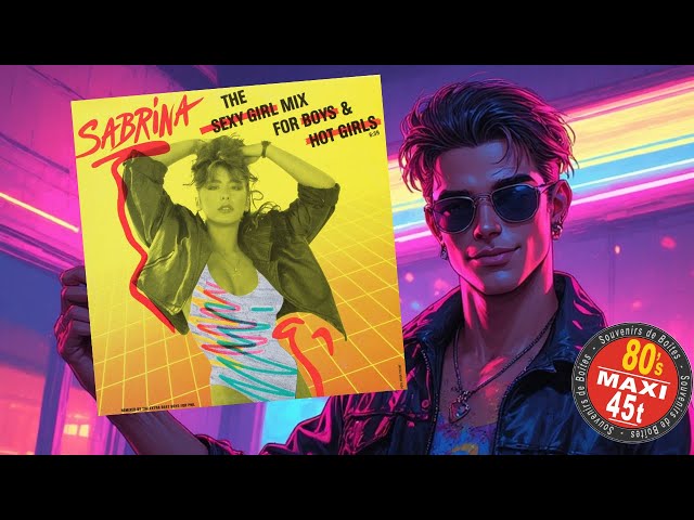 Sabrina – The Sexy Girl Mix For Boys & Hot Girls (1988) (Maxi 45T