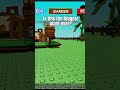 Is this the biggest plant in grow a garden? #roblox #shorts #viralshorts