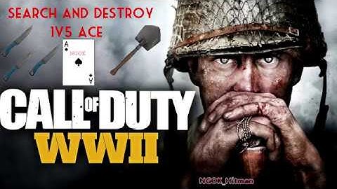 WW2 Search and Destroy  1v5 Ace  (*shovel only!!!*)