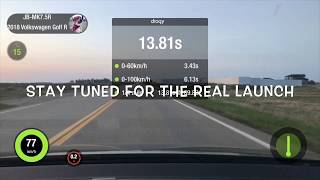 Dragy Baseline Test - Soft Launch On MK7.5 Golf R (Stock) screenshot 4
