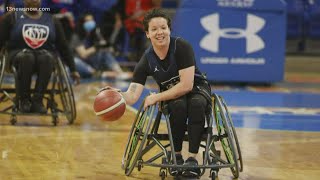 Disabled athlete defies the odds, tries out for Team USA basketball team