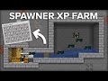 Minecraft cave spider spawner xp farm  super easy design