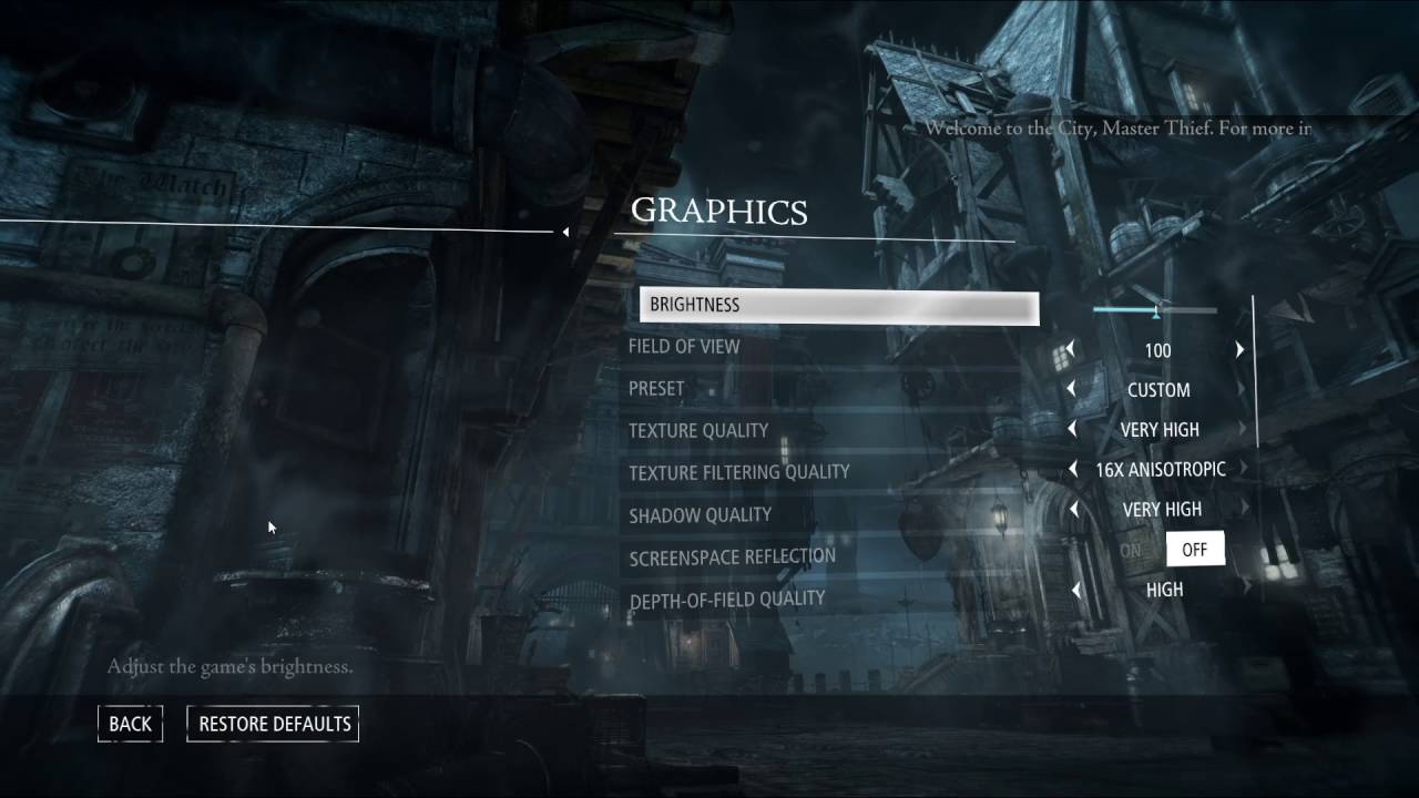 How To Enable Screen Space Reflection In Thief YouTube