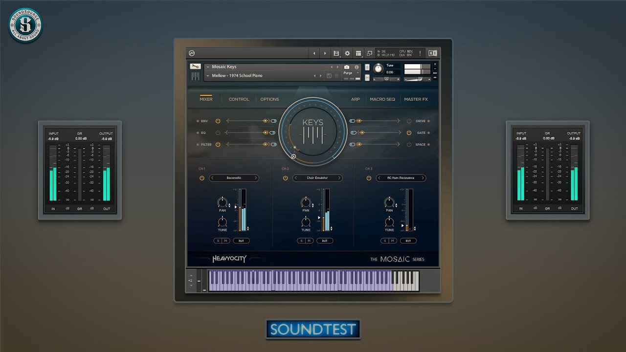 Mosaic Keys - Heavyocity And Their PRESETS - YouTube