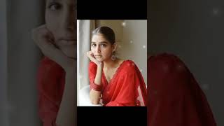 Anaswara Rajan Saree Look.