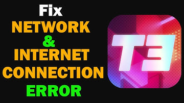 How To Fix T3 Arena App Network & Internet, Wi-Fi Connection Problem on Android