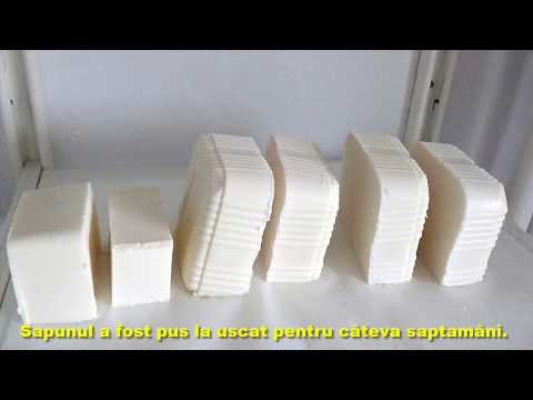 Cea mai simpla reteta pentru a face sapun de casa / Handmade soap