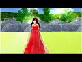 ❤️👰♀️ How to Make Rina Wear Sparkling Red Wedding Gown! ❤️👗💍 Tutorial✨ | Sakura School Simulator💫 |