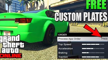 GTA5 ONLINE *NEW* Free Custom Plates (Never Be Dupe Detected) *TEXT TUTORIAL*