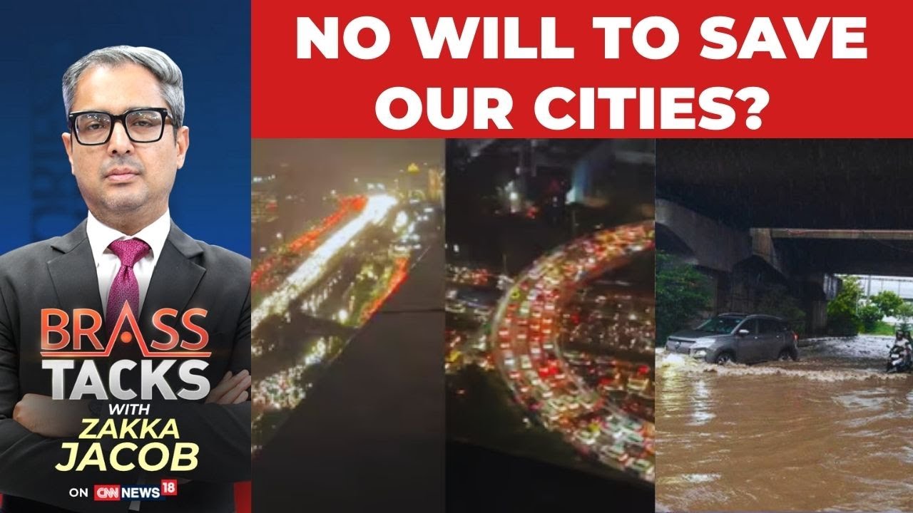 LIVE: Gurugram Floods Expose Drainage Crisis | Trump Tariffs Disrupt Global Trade | Brass Tacks