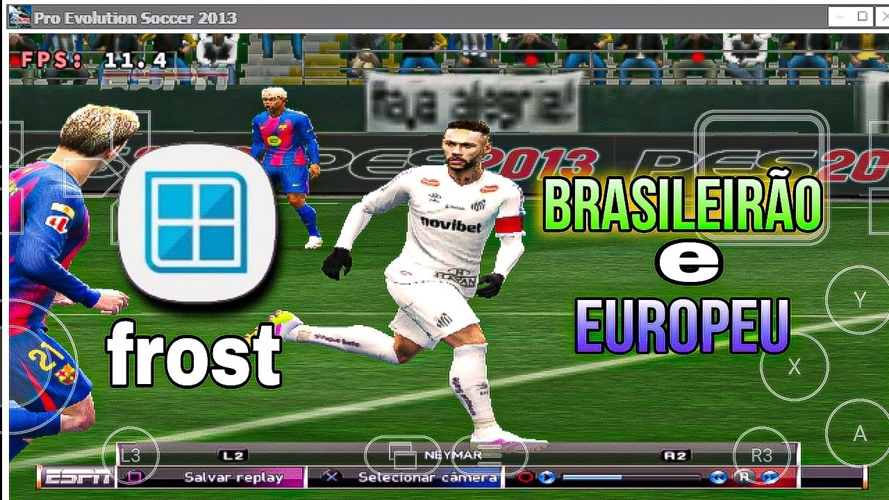 Como instalar PES 2013 com Patch do Brasileirão e Europeu para GPU Mali g52 (Galaxy A12) + DOWNLOAD 