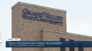 GVSU Students gaining real-world experience alongside businesses