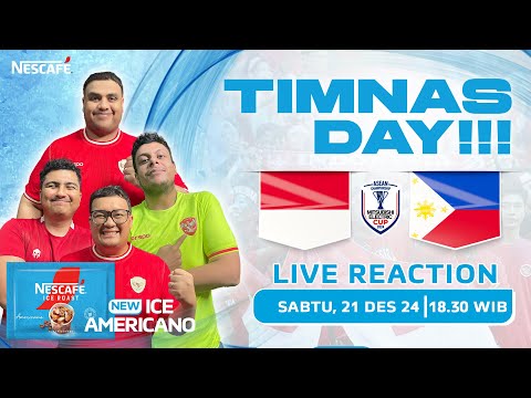 Regista X Nescafe Ice Roast [live Reaction Asean Championship 2024]: Indonesia Vs Filipina