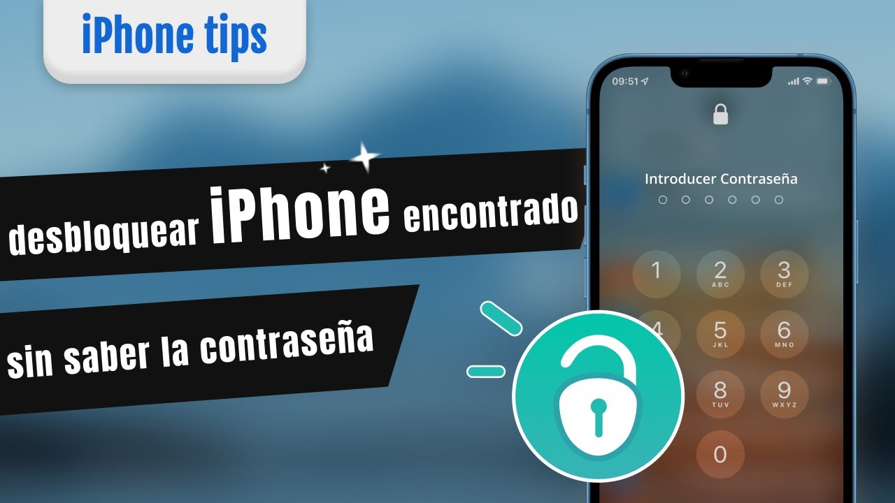 4 formas para desbloquear un iPhone sin saber la contraseña