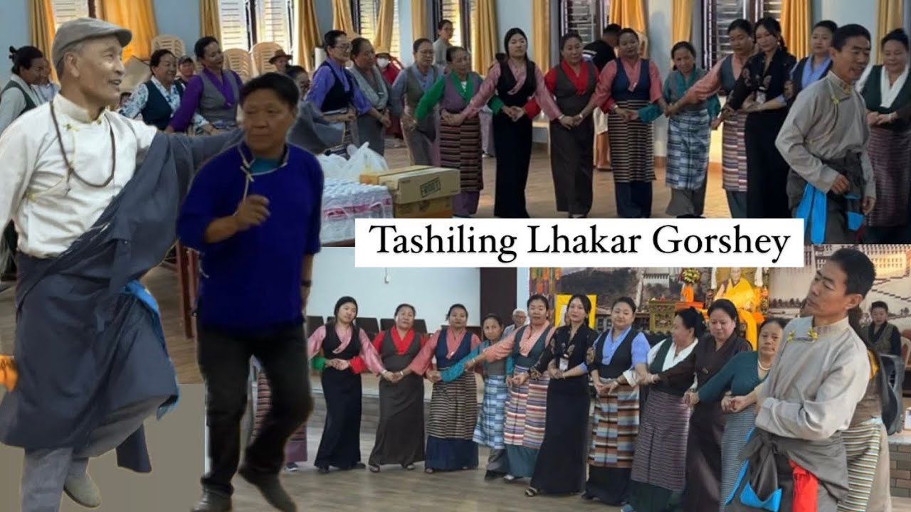 Tashiling Lhakar Ghorshey with Ghen Sonam la from Toronto II Pokhara  Nepal