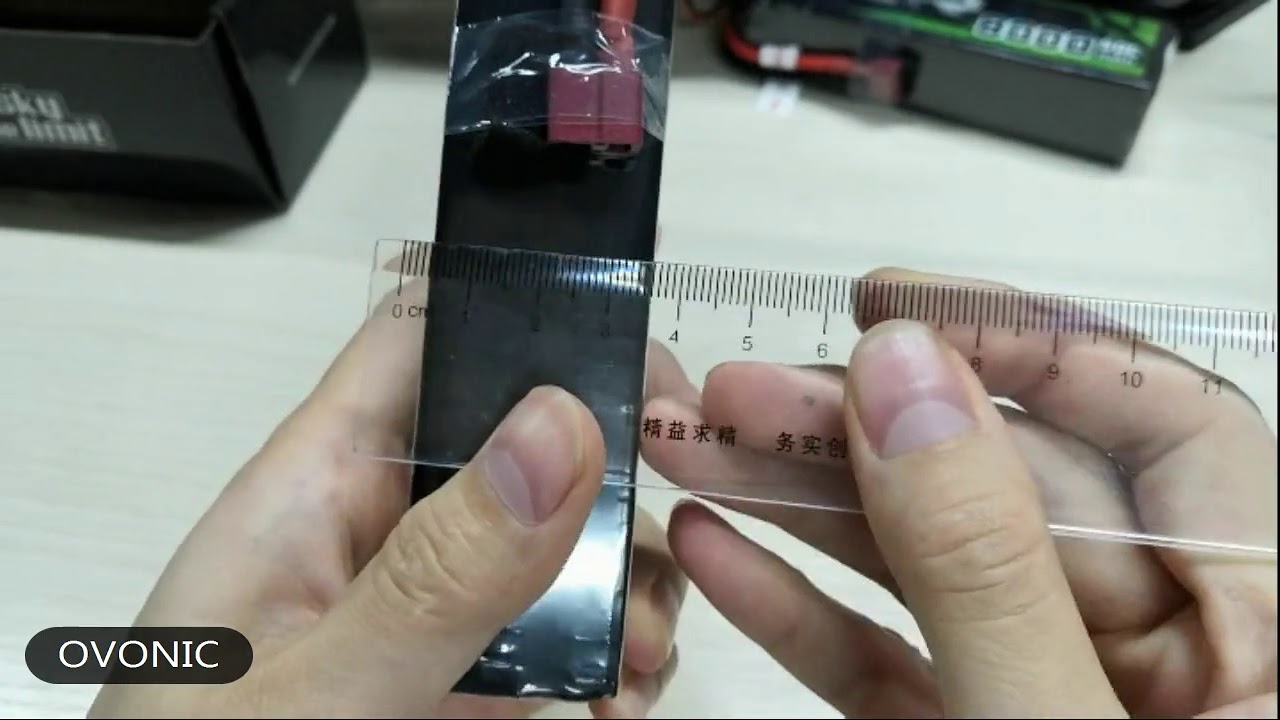 OVONIC 8000mAh 3S1P 50C Deans Plug Lipo Battery--Over look