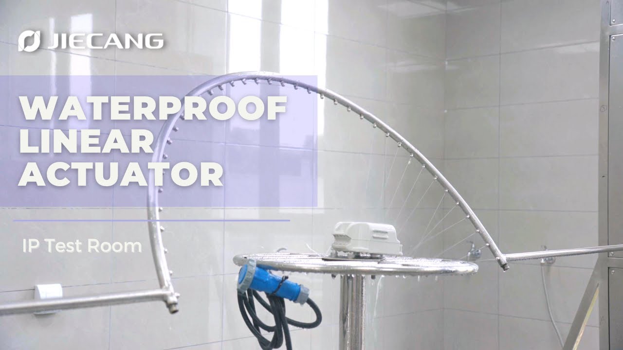 JIECANG Testing | Waterproof Electric Linear Actuator - YouTube