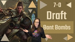 ⚪🔵🟢Bant Bombs - Easy 7-0 - Dominaria United Draft