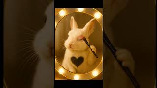 Bunny 🐰🐇 Getting Ready for a Party 🎉🥳 #youtubeshorts #share #subscribe #babyanimal