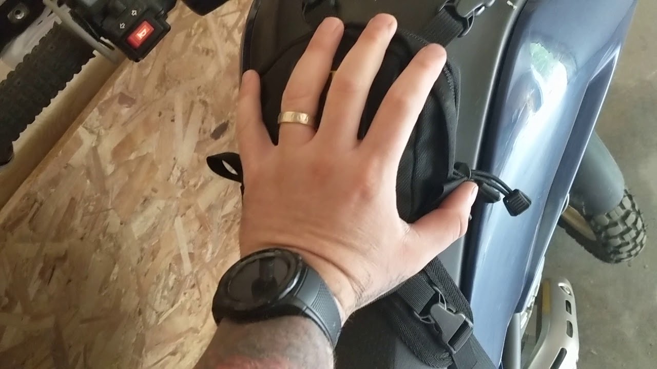 Wolfman Enduro pocket tank bag YouTube