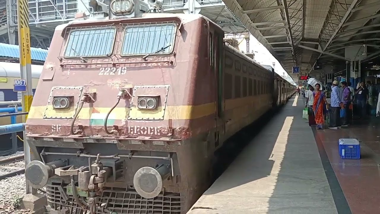 Train No 18567 Visakhapatnam–Kollam Weekly Express Departure & Halt at Vijayawada Junction (BZA)