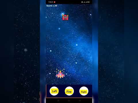 New game using python language|| Space Invaders Game using python in android mobile || Pydroid3 App