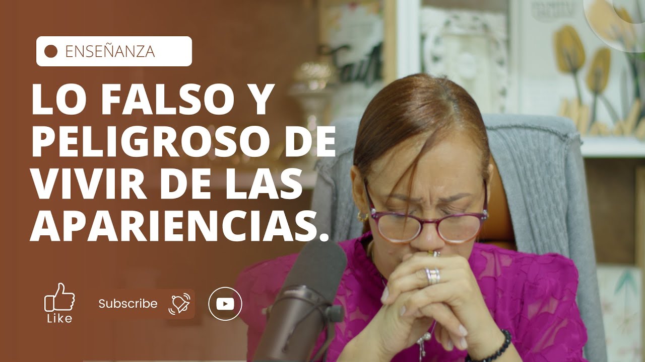Pastora Kenia de Mir \  Lo Falso y Peligroso de Vivir de las Apariencias.