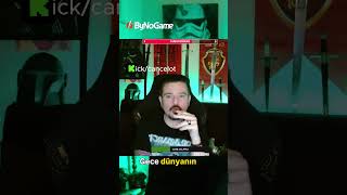 Gece Dünyanın ve İnsanların Tüm Kirini,Pasını ve kötülüğünü Örter #cancelot #kick