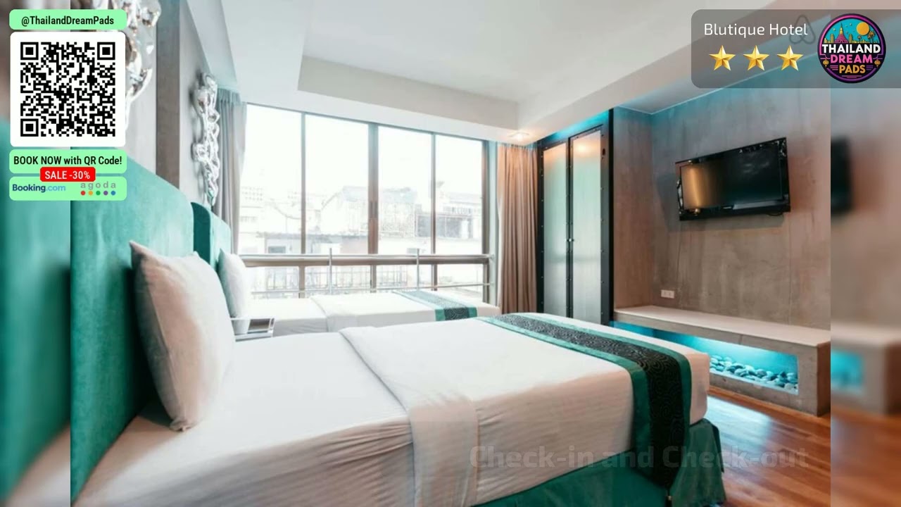 Blutique Hotel - Inside This Stunning Hotel | Bangkok, Thailand🏩