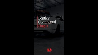 Bentley Continental Stage 1 | Evolve Technik