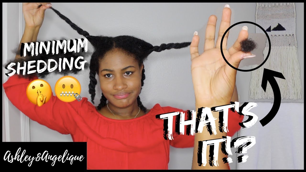 HOW TO DETANGLE NATURAL HAIR WITH NO SHEDDING!