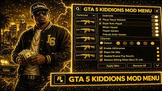 [UPDATE] GTA 5 Mod Menu PC 2026 / Free Kiddions Cheat, Money Hack & Online Mods (WORKING) screenshot 3
