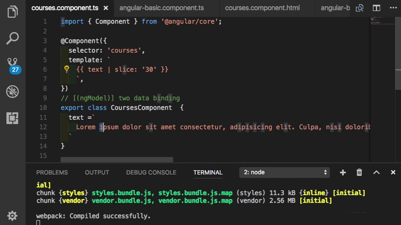 Angular 026 Exercise - YouTube