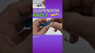 Hot wheels custom con suspensión de RALLY #mecanicustom #pistashotwheels