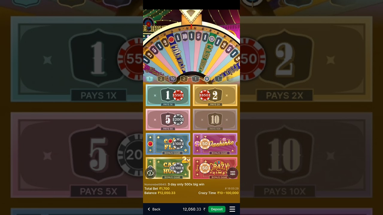 CRAZY TIME | 20TH MAY | BIG BETS | INSANE  WIN |