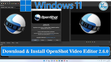 ✅ How To Download And Install OpenShot Video Editor 2.6.0 On Windows 11 100% Free (2021)
