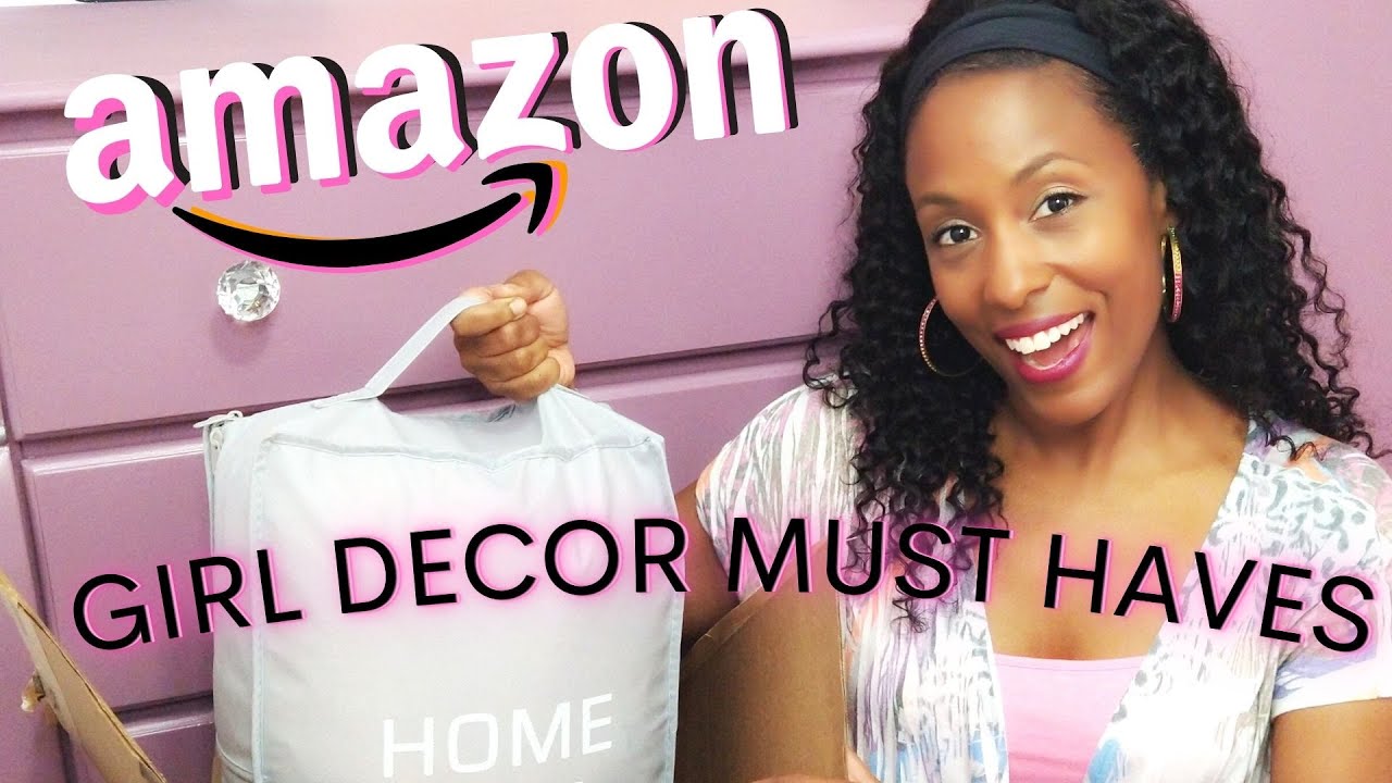 AMAZON Haul ** See Special Finds From This Girls Bedroom Makeover **! YouTube