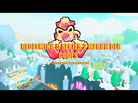Redeeming 5 DLC Merch Codes in Pet Simulator 99! (Series 2 Merch Codes ...