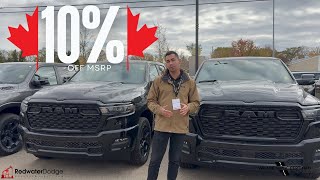 Get Up To 10% Off MSRP OR 0% Financing for 72 Months on New 2025 RAM 1500s at Redwater Dodge