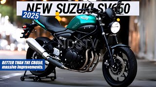 2025 SUZUKI SV650 LAUNCHED : Better than the cb650, massive improvements.