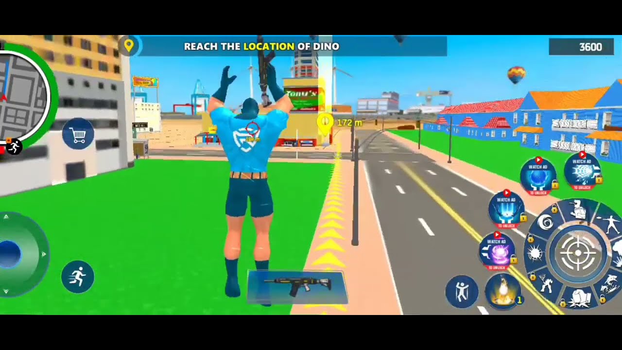 Police spider rope hero robot - YouTube