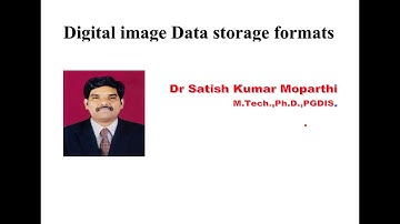 Digital Image Processing in Remote sensing Part I