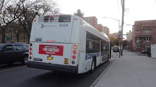 MTA NYCT #4824 on the B15 to Bed Stuyvesant