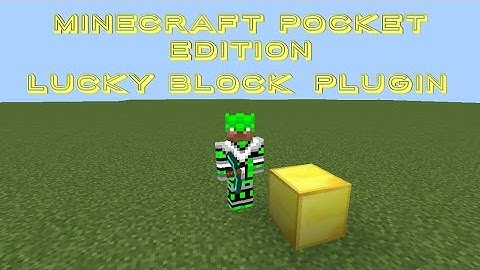 How to get the Lucky Block Mod for Minecraft PE iOS version no jailbreak or computer needed.