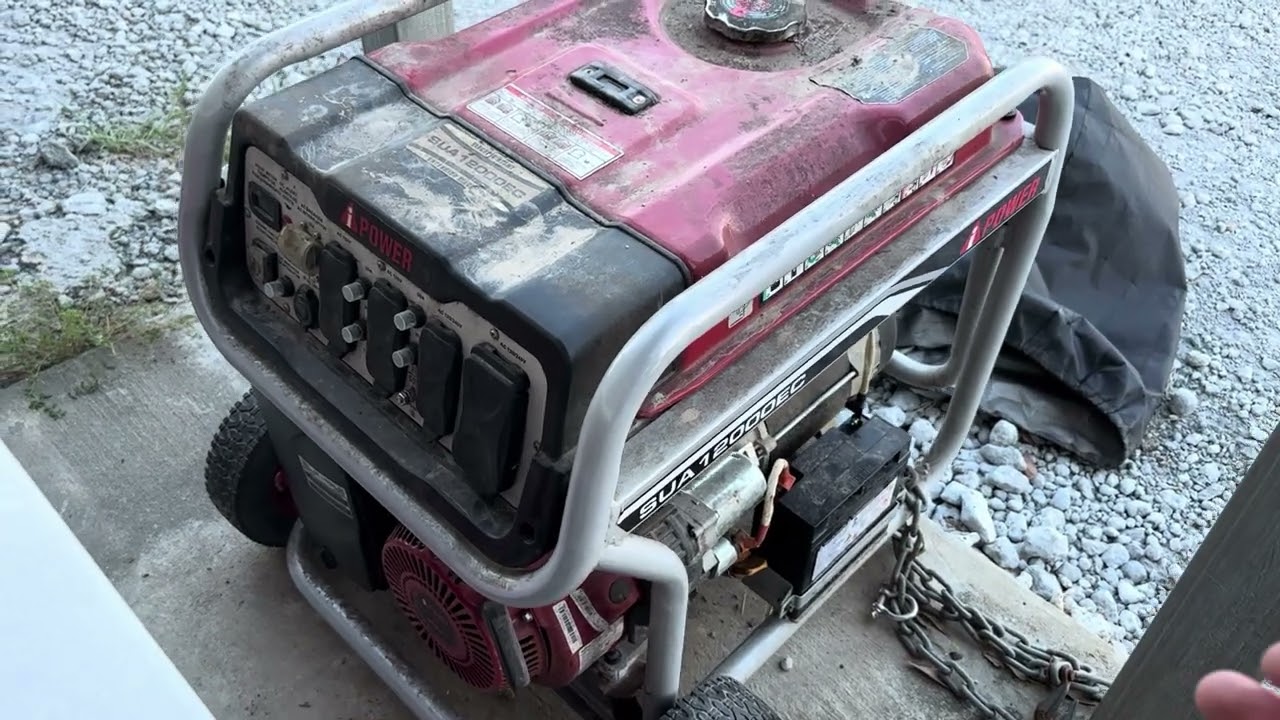 iPower SUA12000EC 12000-Watt Gas Powered Generator W/Electric Start